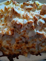 Grilled Chicken Alfredo Mostacolli